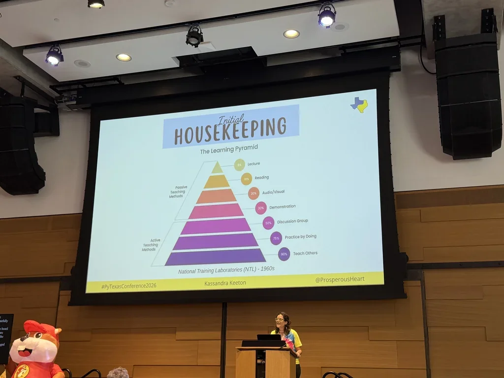 Kassandra Keeton's Learning Pyramid slide